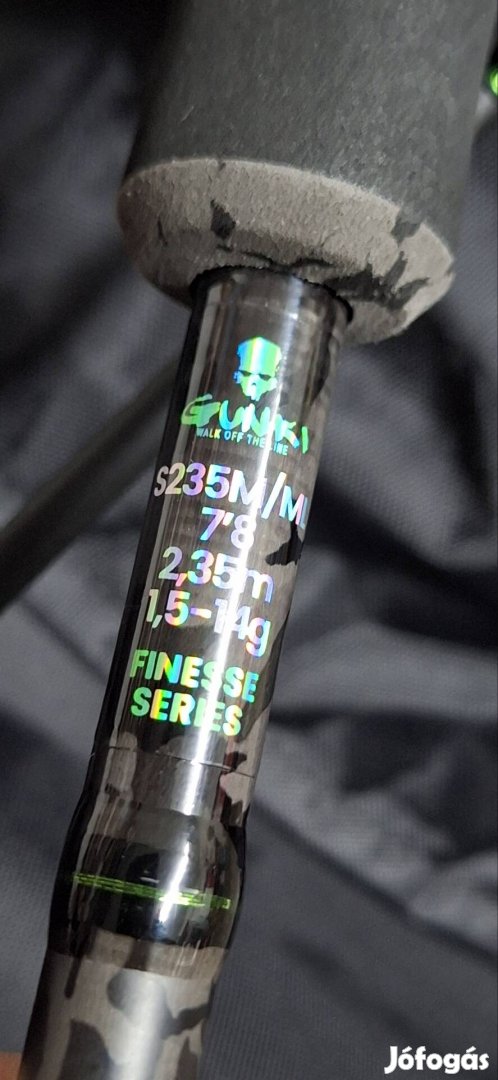 Gunki G'corps Finesse S235M/Ml Ul pergetőbot!