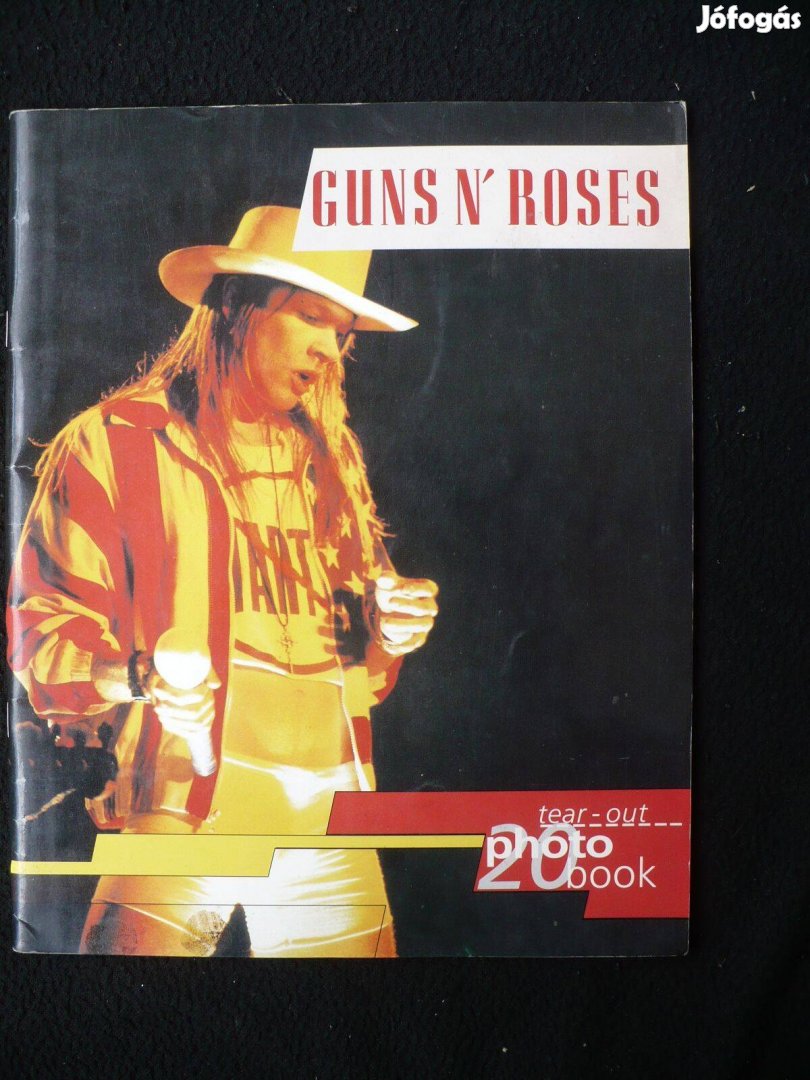 Guns N' Roses 20 Photobook poszterkönyv