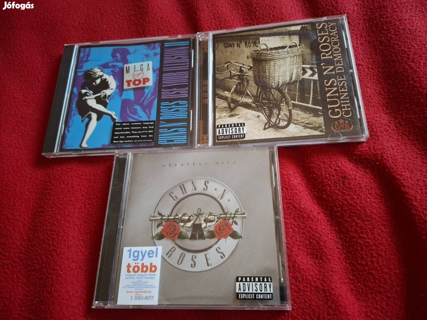 Guns N' Roses cd csomag