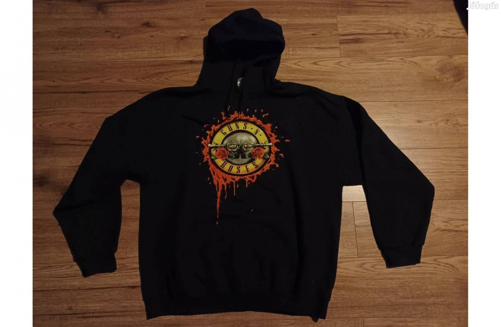 Guns and roses kapucnis pulóver XL 2XL új