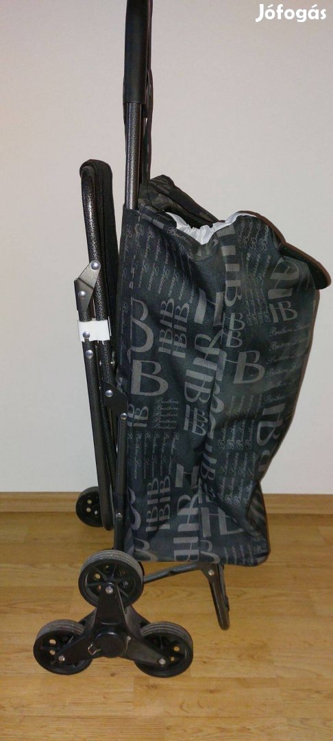 Gurulós,lépcsőzős,ülőkés bevásárlótáska 35L-s. Bp. IV.kerben