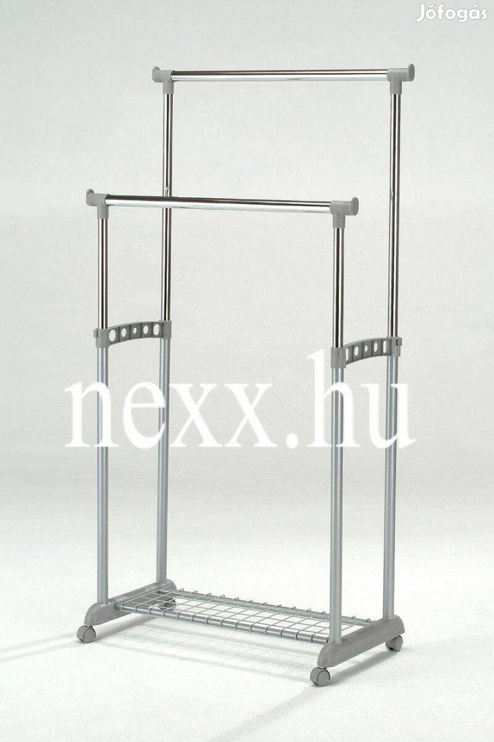 Gurulós ruhaállvány Q-49 ruhaállvány, álló fogas, új