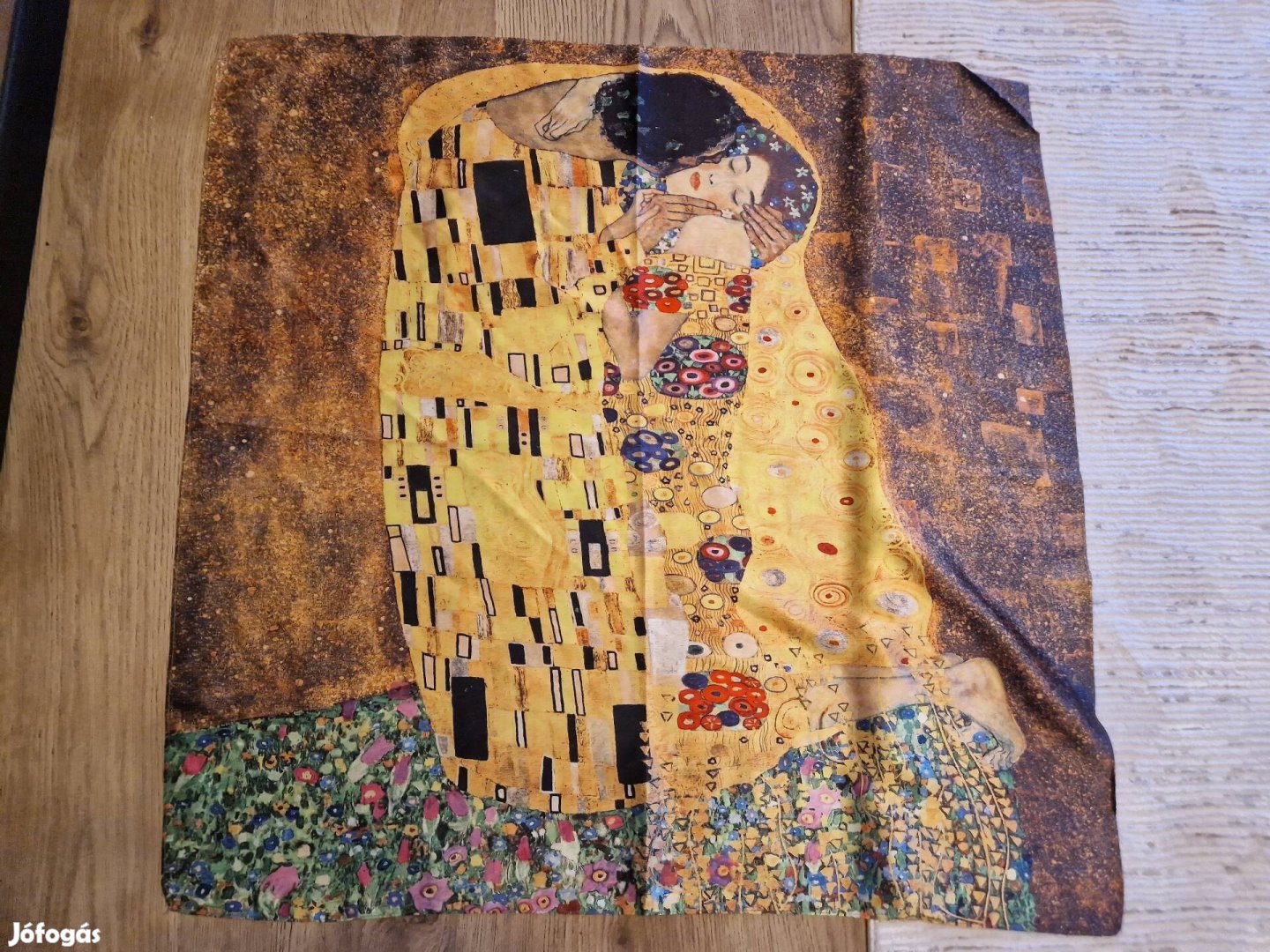 Gustav Klimt  Csók selyemkendő