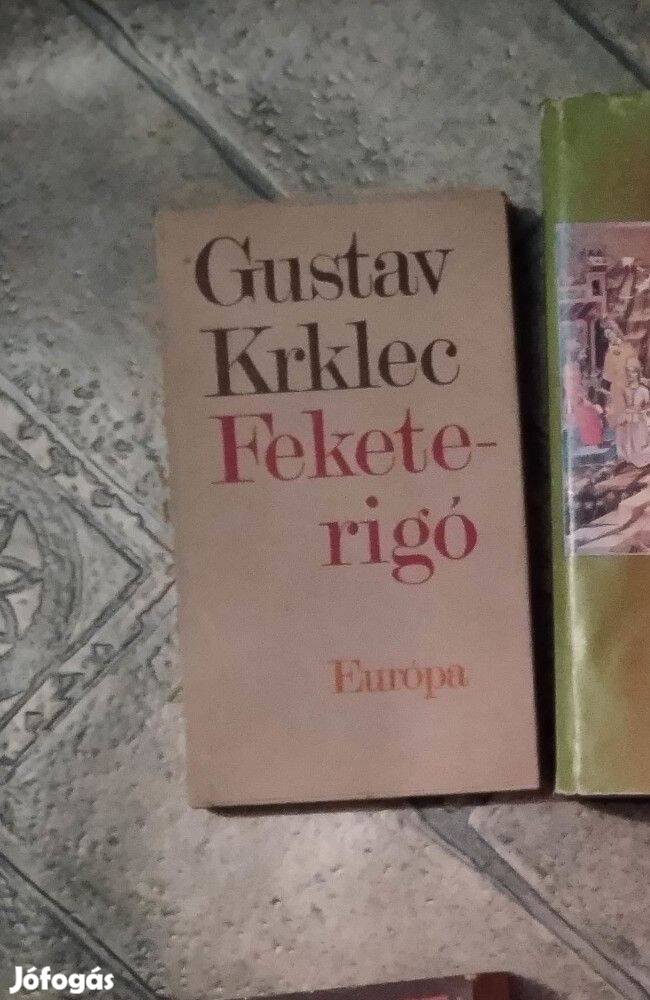 Gustav Krklec Feketerigó könyv eladó