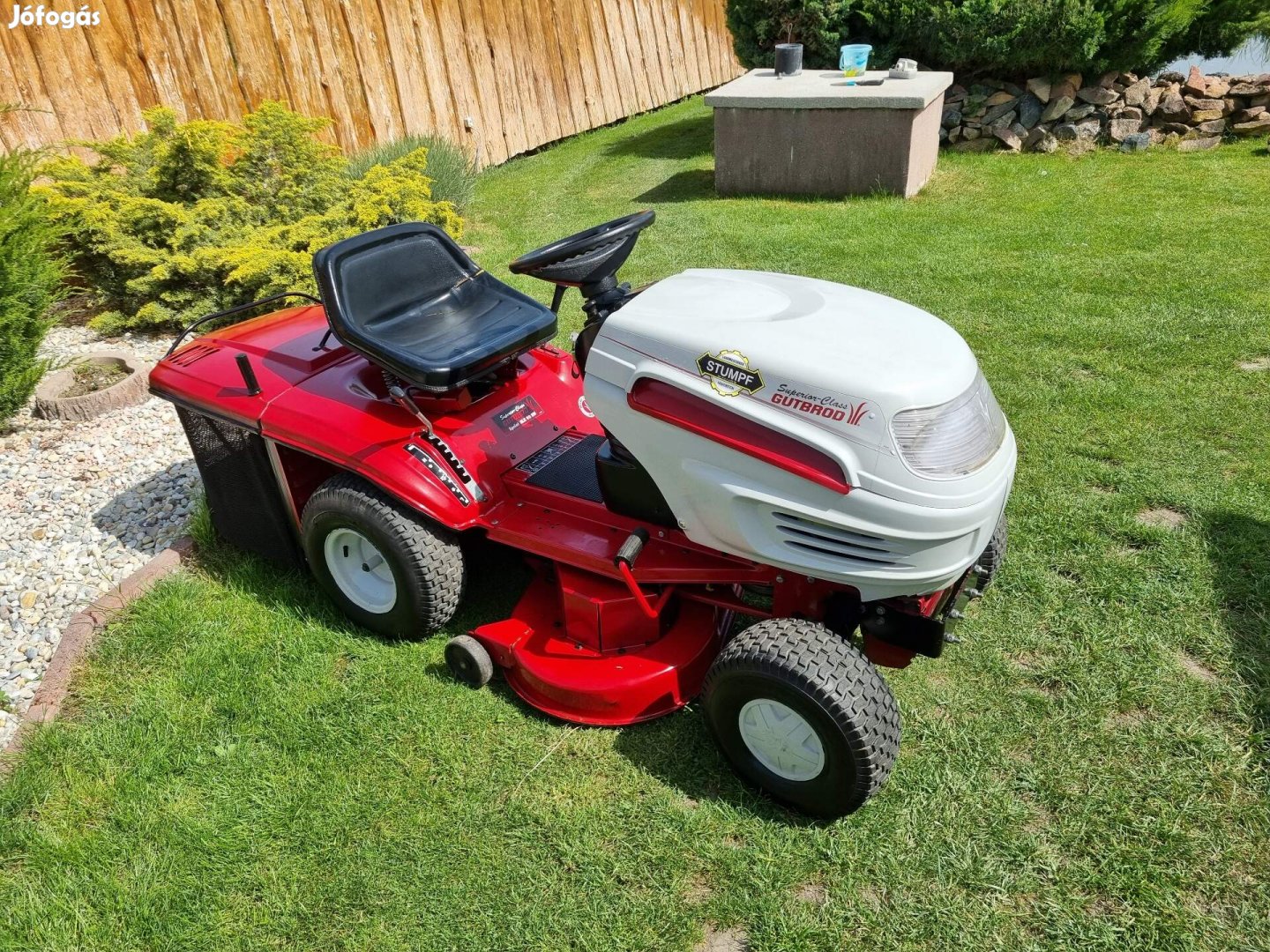 Gutbrod fűnyírótraktor 16hp fűnyíró traktor eladó 