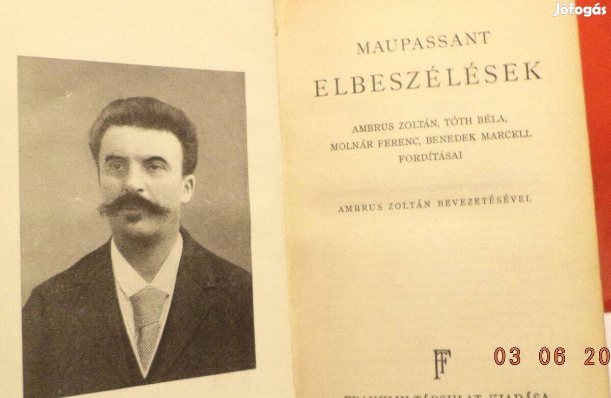 Guy De Maupassant: Elbeszélések