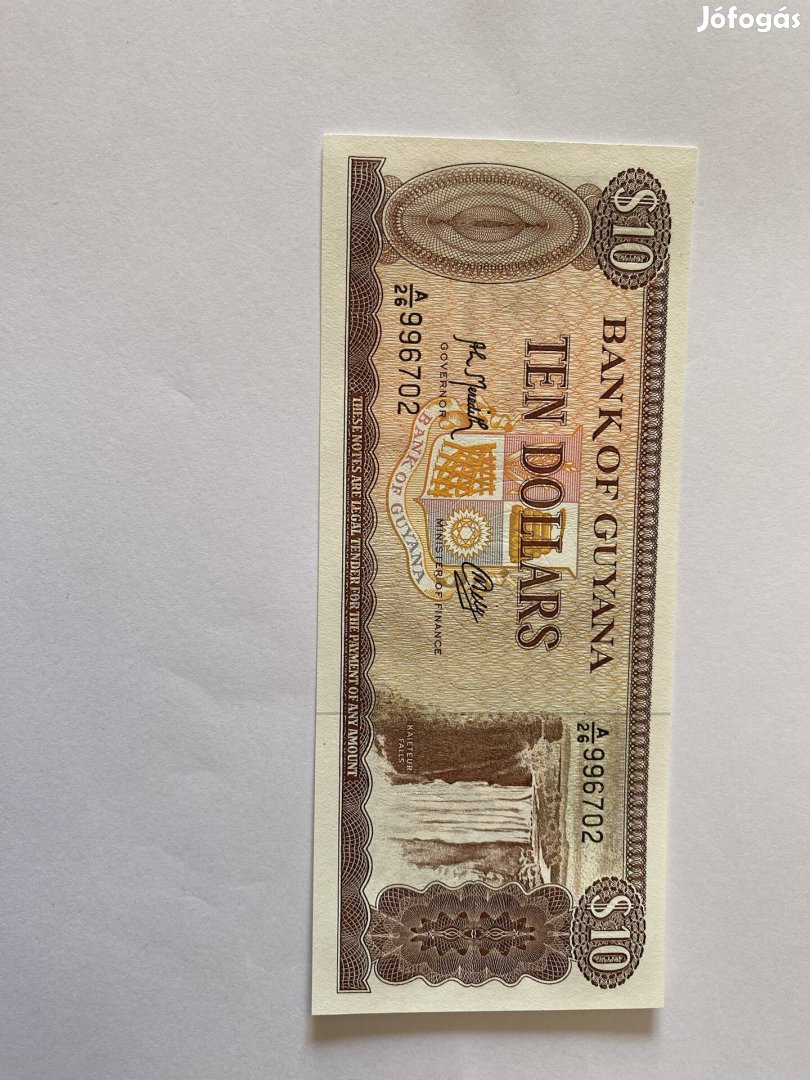 Guyana 10 dollár 
