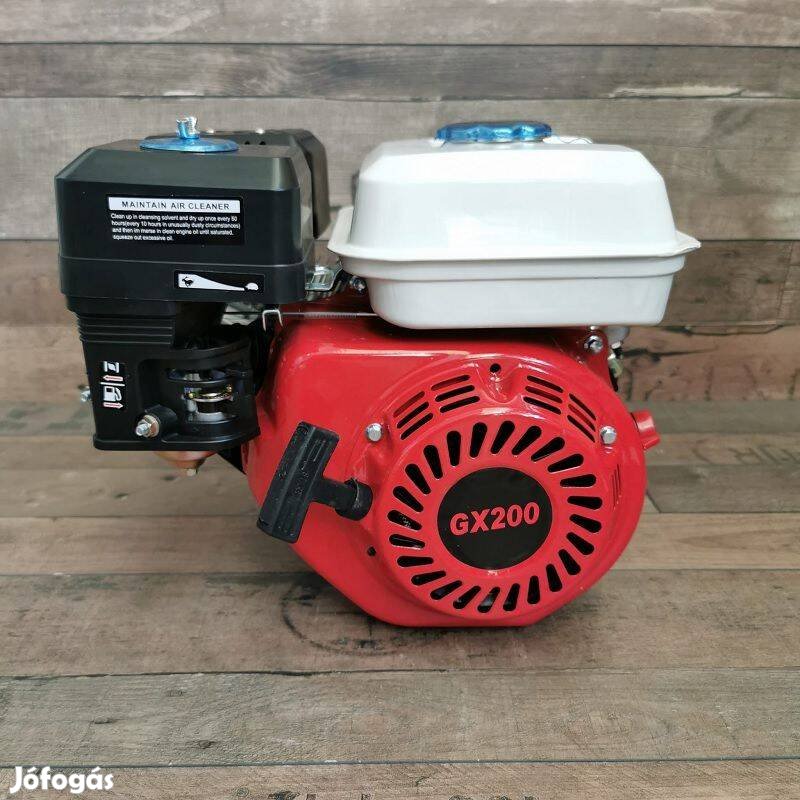 Gx200 berántós egyhengeres benzinmotor 5,5 LE, 196ccm