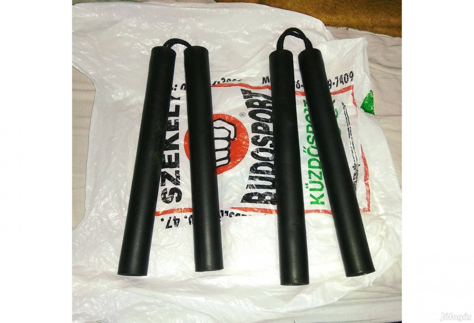 Gyakorló budo szivacs nunchaku 2 darab ninjutsu karate
