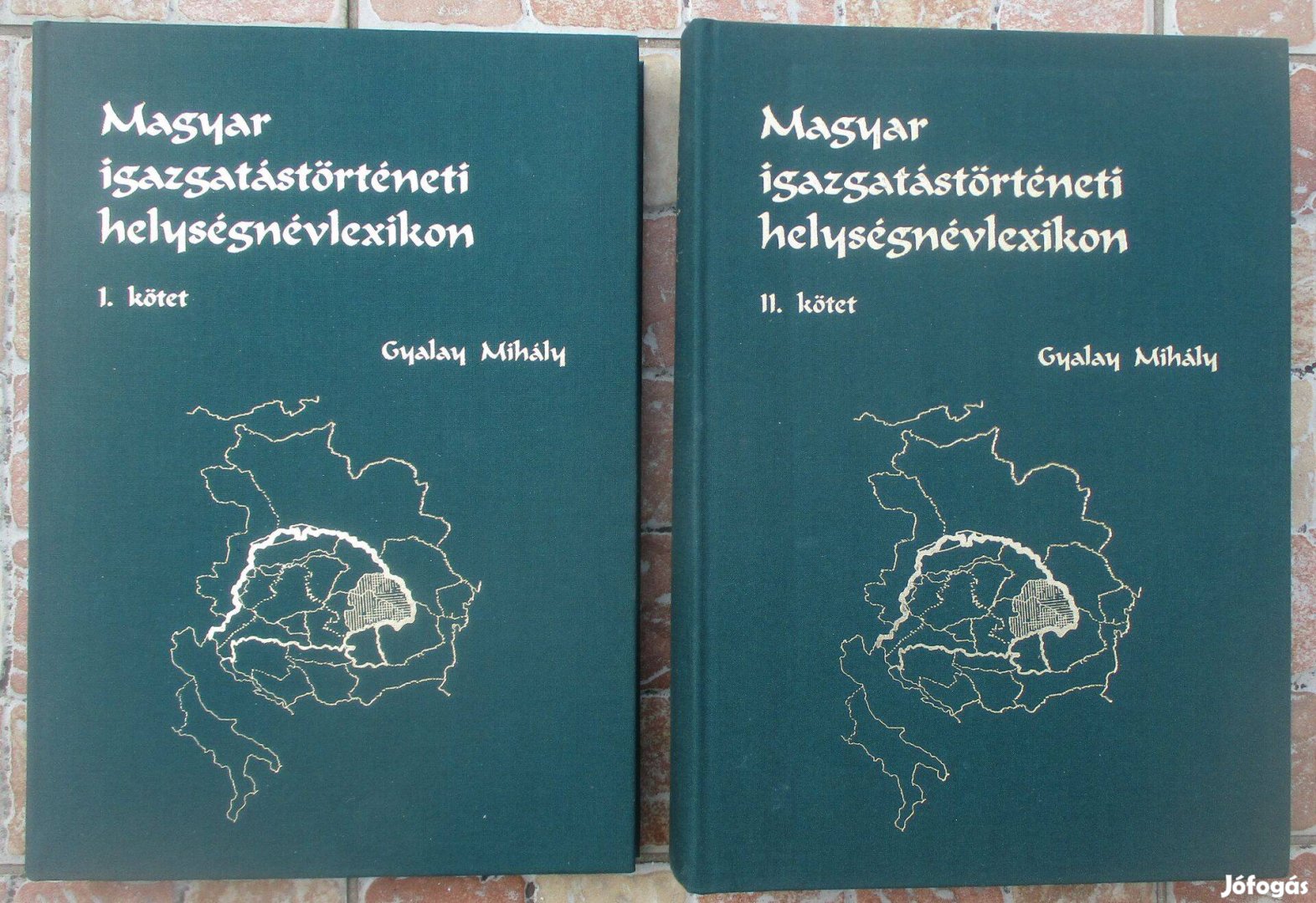 Gyalay Mihály: Magyar igazgatástörténeti helységnévlexikon, térképmell