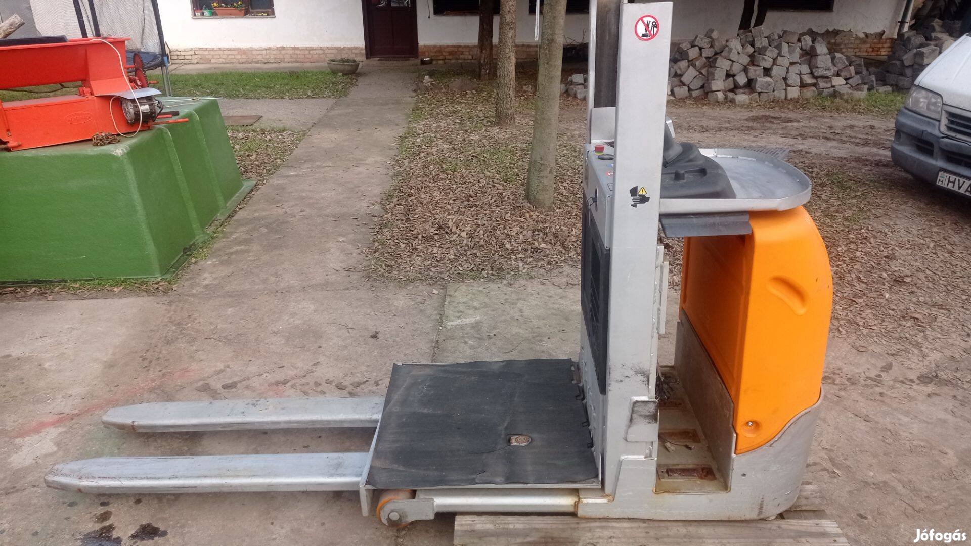 Gyalog kiséretű elektromos targonca, béka, Still