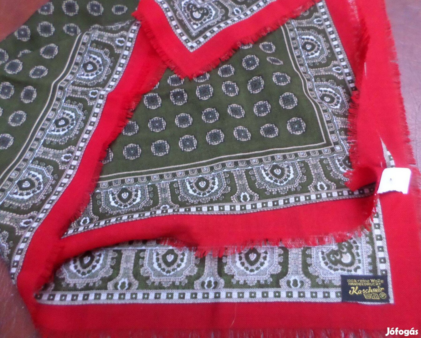 Gyapjú kendő kasmir német luxus Új