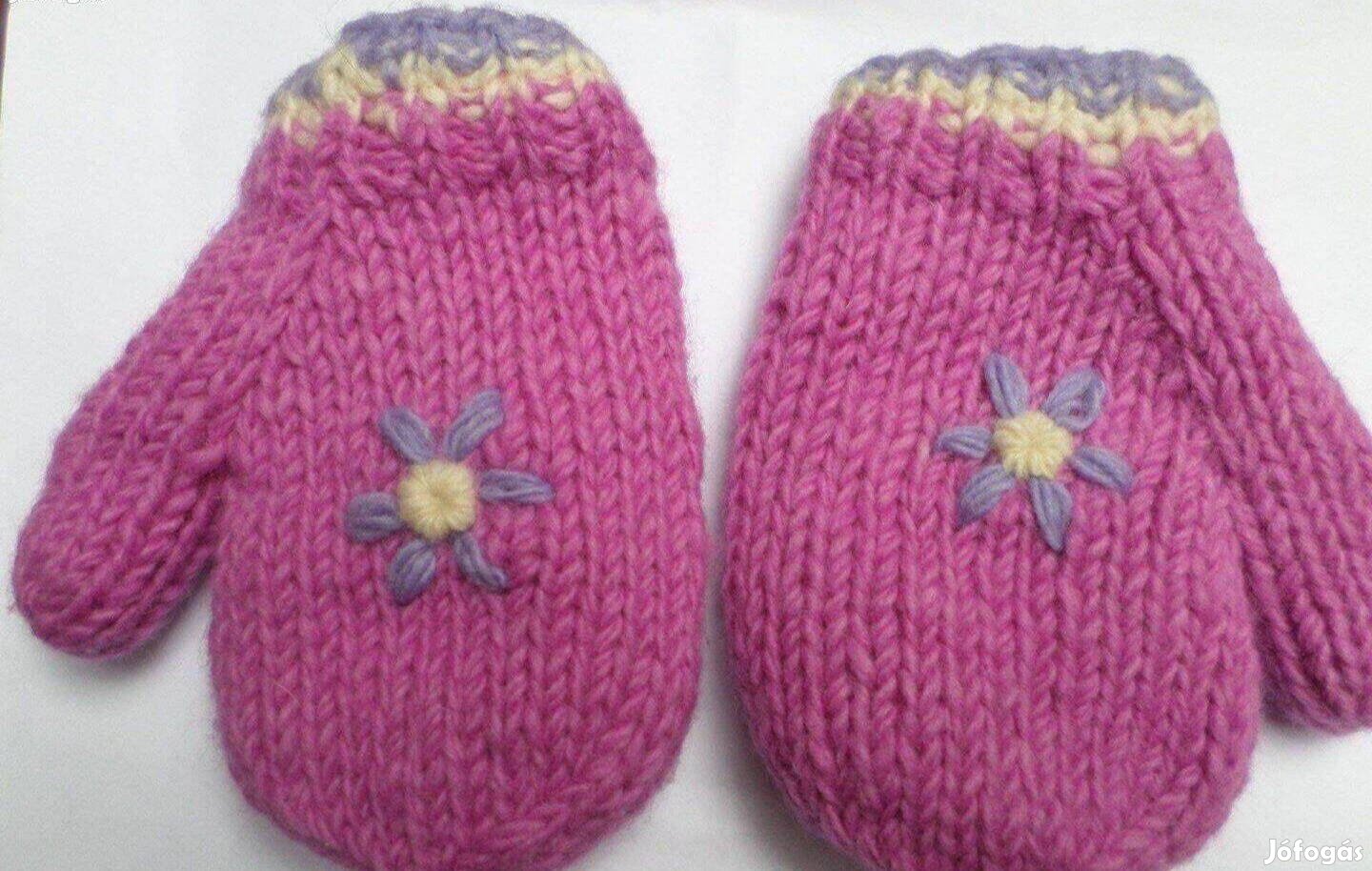 Gyapjú kesztyű gyerek Új kézműves