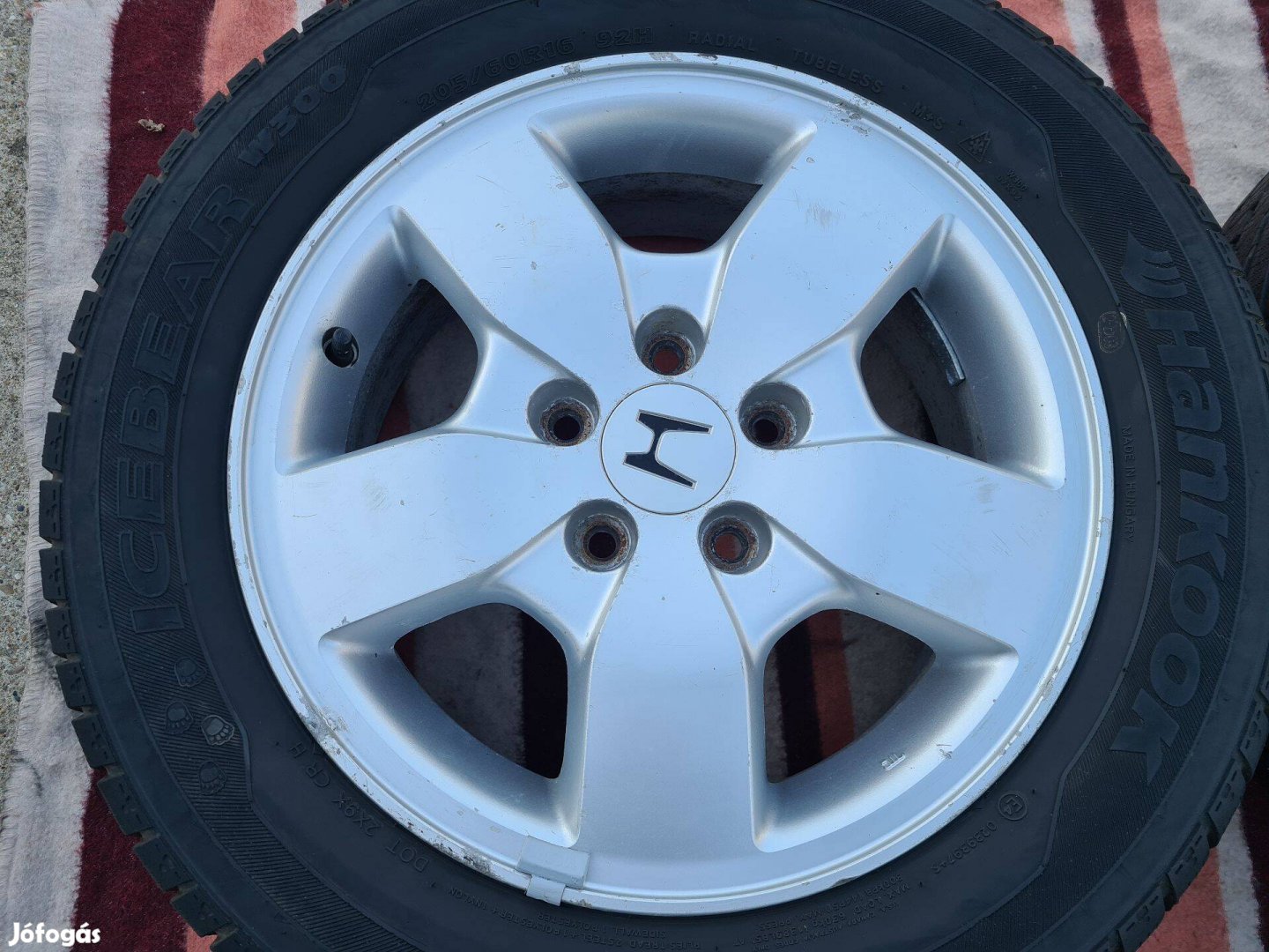 Gyári 16" 5x114,3 Honda alufelni