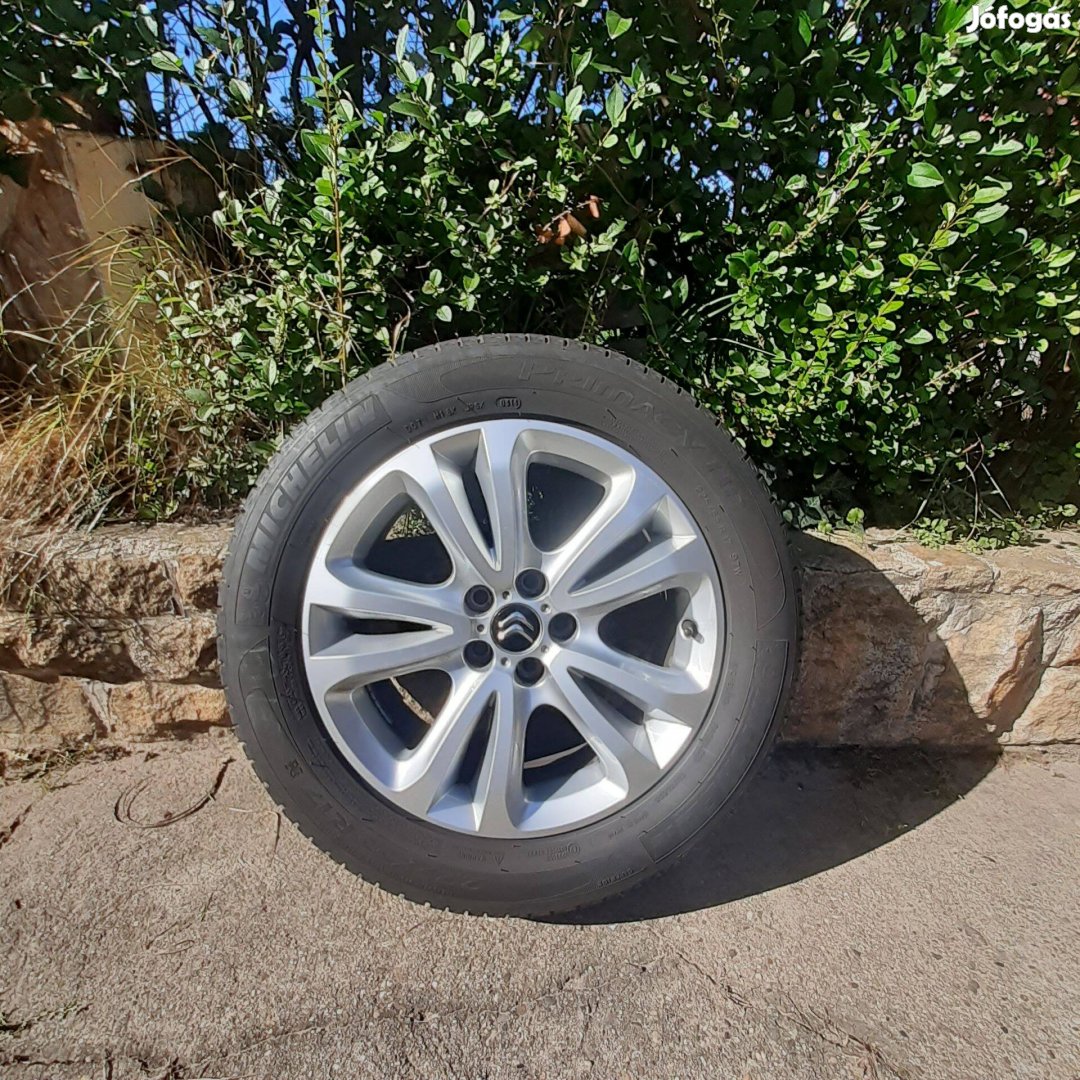 Gyári 17"Citroen C5III alufelni michelin nyári gumikkal