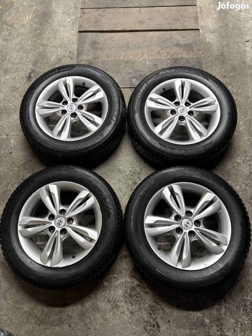 Gyári 17" Hyundai IX35 téli alufelni garnitura