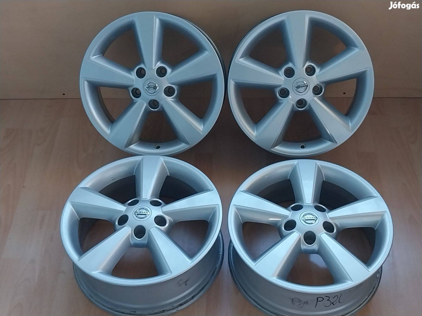 Gyári 17"-os Nissan Qashqai Juke Pulsar alufelni!