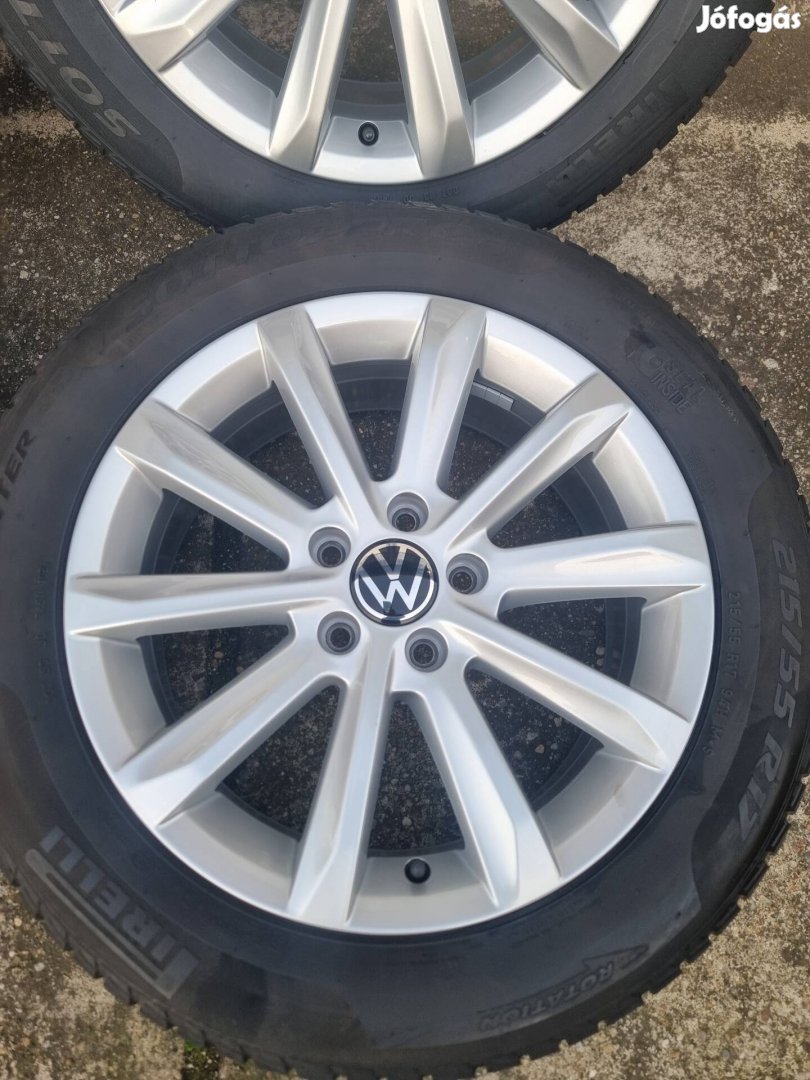 Gyári 17"-os Volkswagen 5x112es alufelni szett