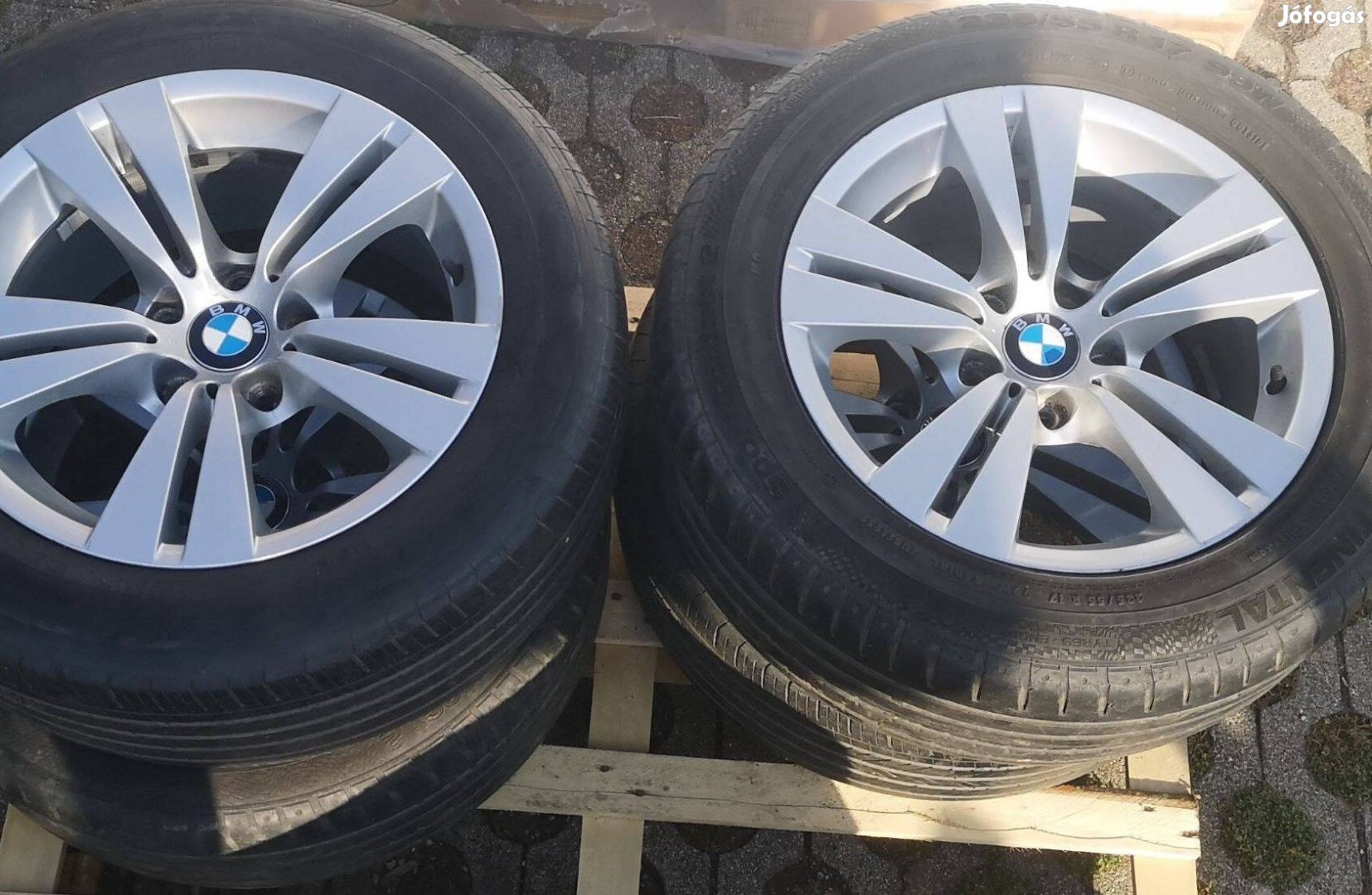 Gyári 17 colos BMW felni eladó 4db van E38 Styling 278 felni