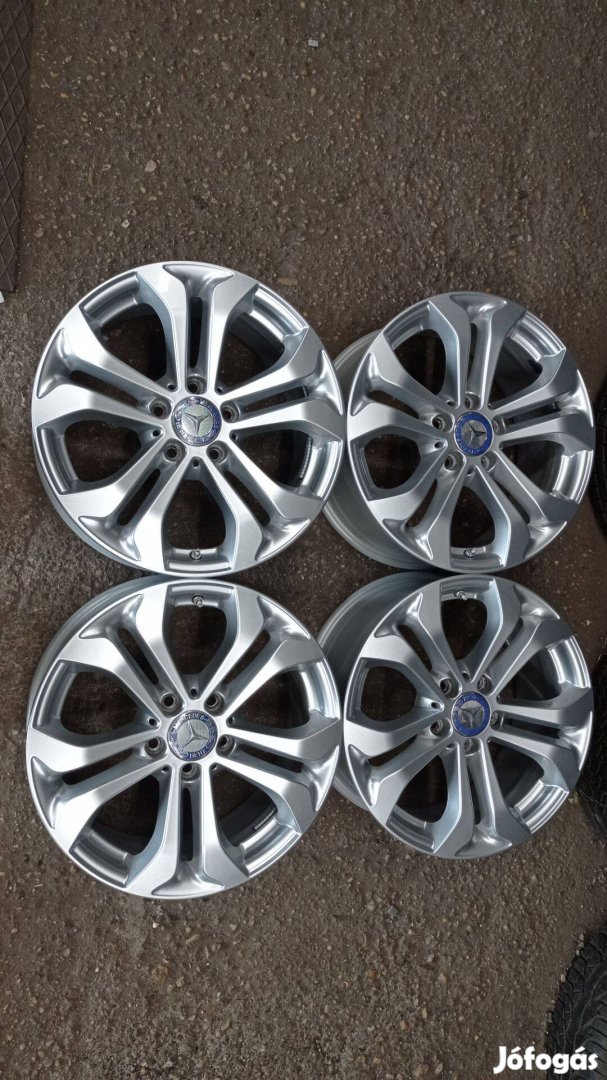 Gyári 17 colos Mercedes használt 5x112 lyukosztású szép állapotú alu