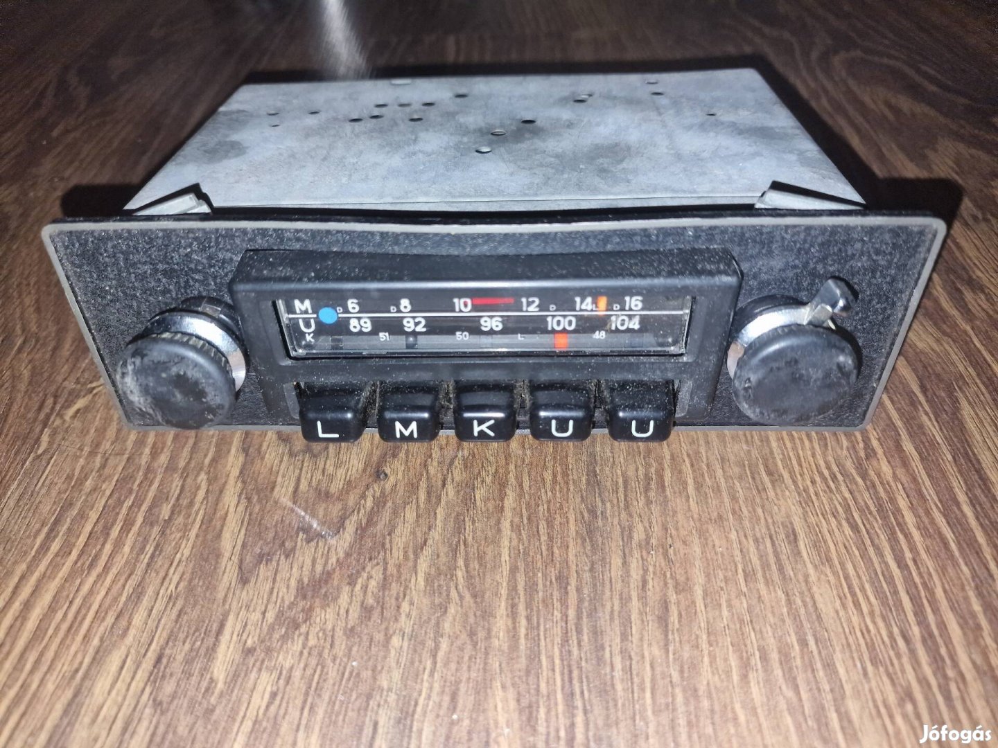 Gyári 1978 Volskwagen Golf Blaupunkt autórádió