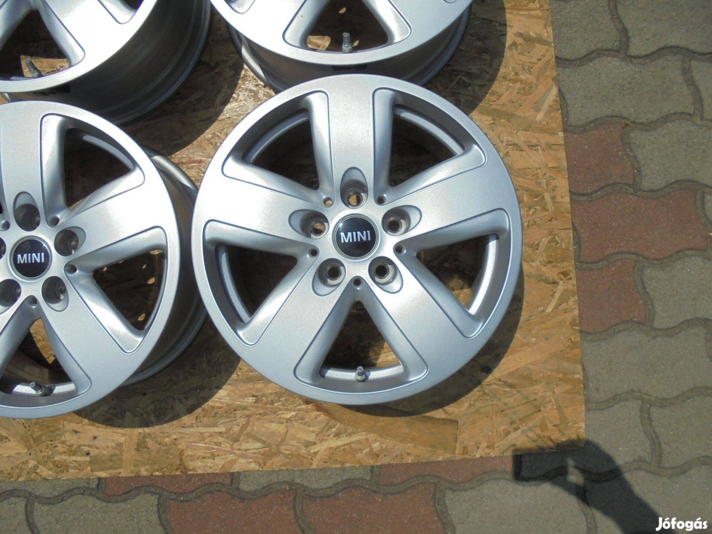 Gyári 5 x 112-es Mini alufelni kitűnő állapotban eladó