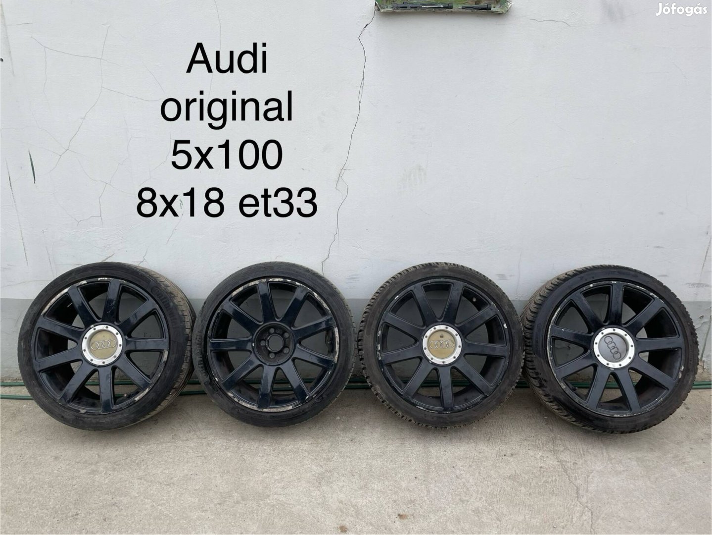 Gyari 5x100 Audi alufelni r18