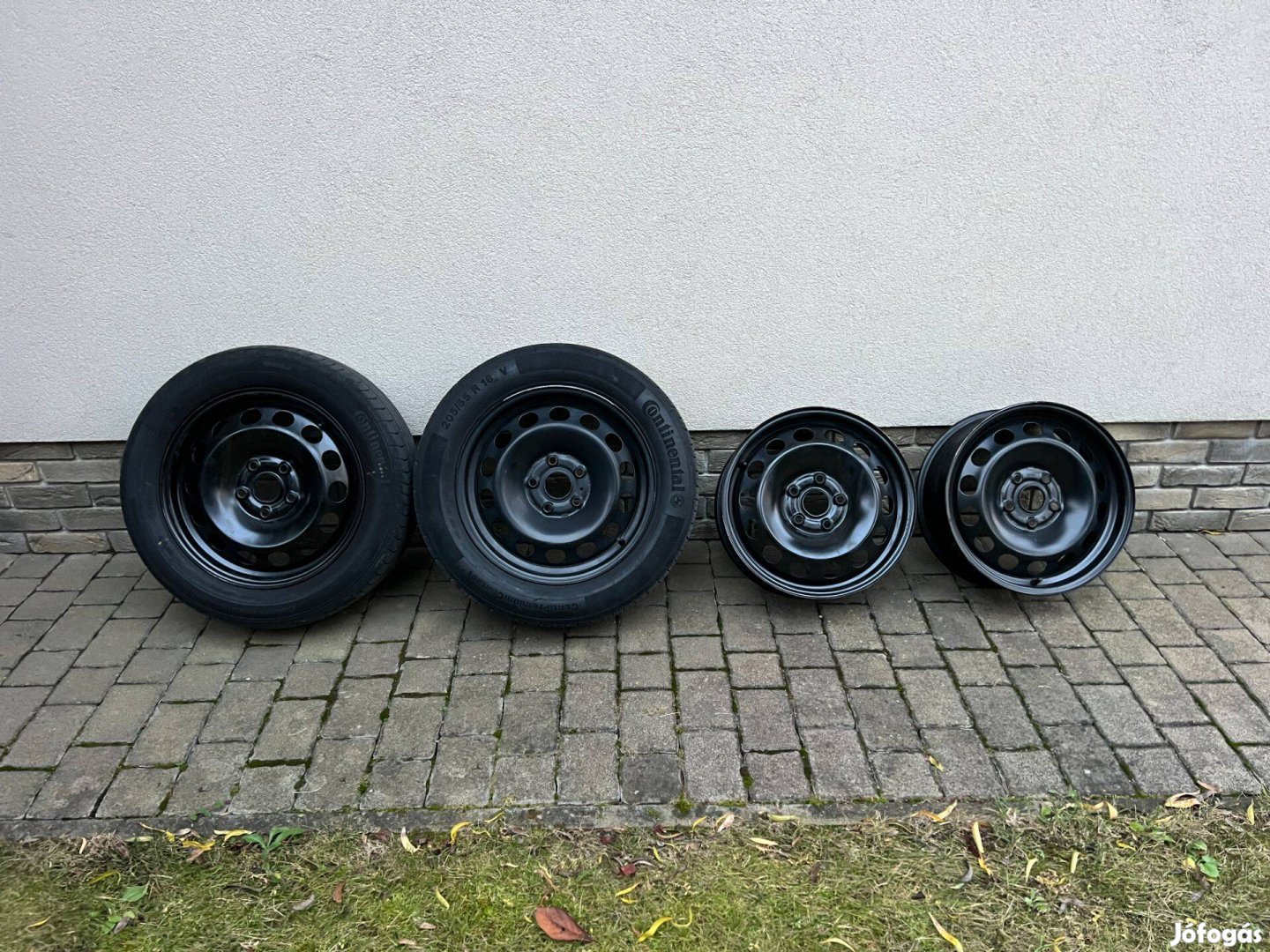 Gyári AUDI VW Skoda 16 coll lemez felni gyári Audi dísztárcsával