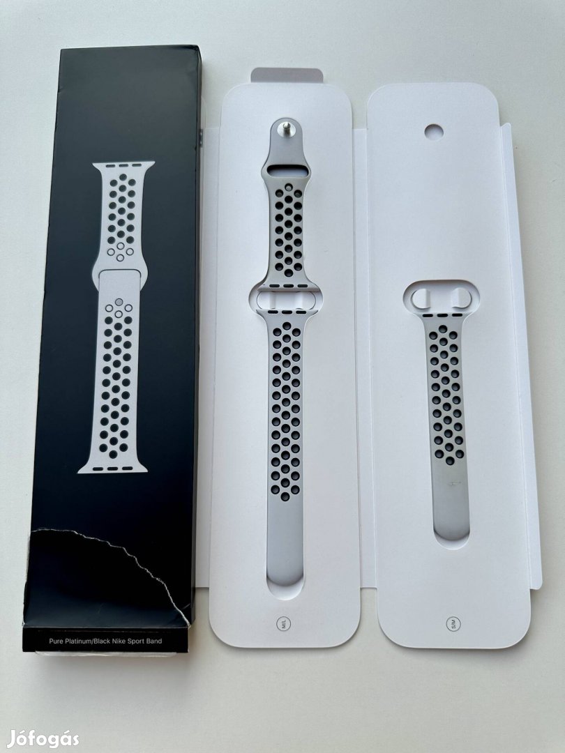 Gyári Apple watch Nike szilikon sportszíj szíj  44mm 45mm 49mm  