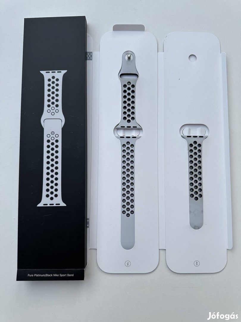 Gyári Apple watch nike szilikon sportszíj 38mm 40mm 41mm 