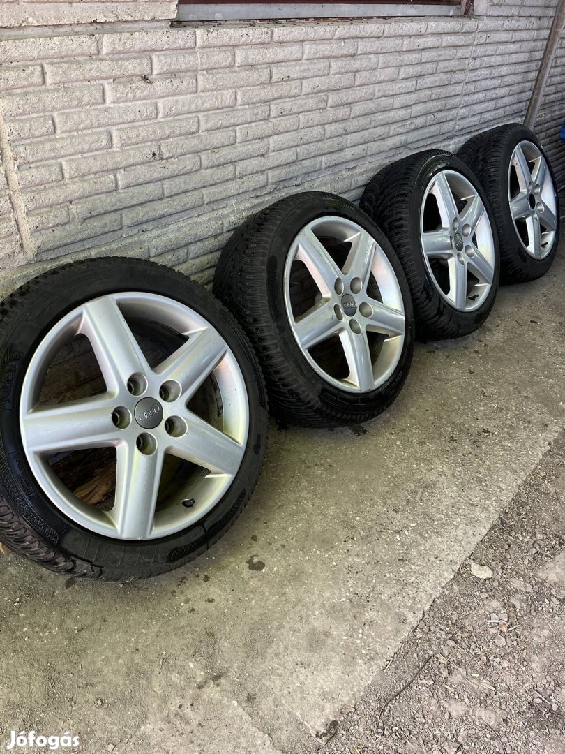 Gyári Audi 5x112 17col alufelniszett
