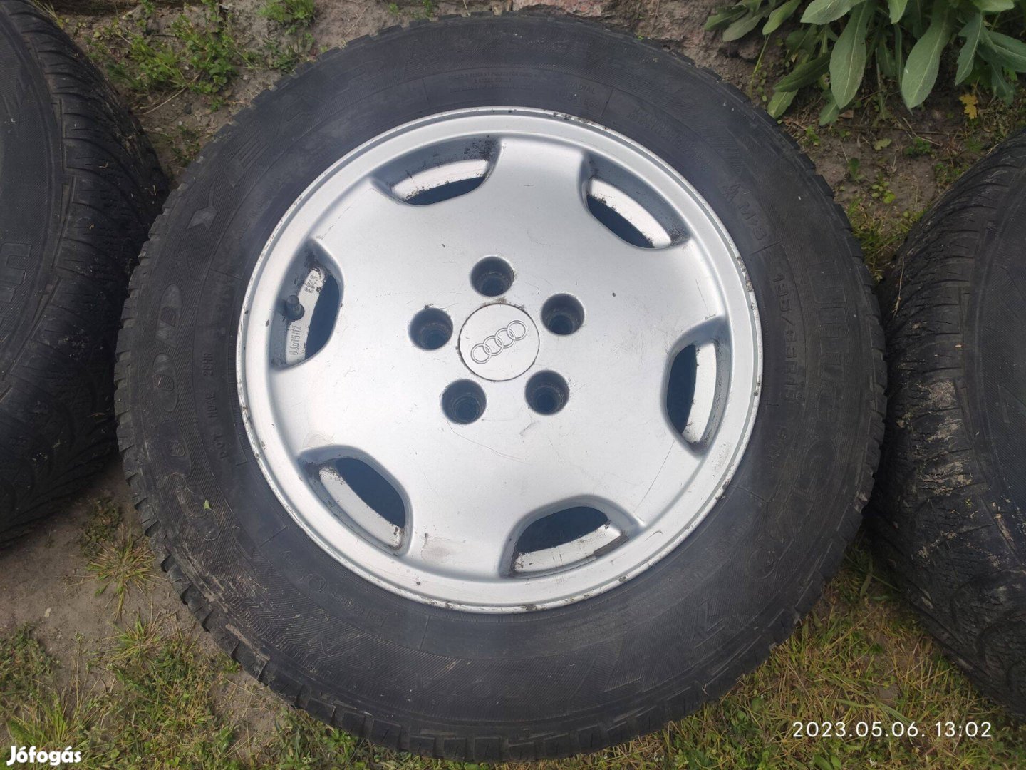 Gyári Audi A4 alufelni garnitúra, 5x112, 6Jx15 H2, ET45