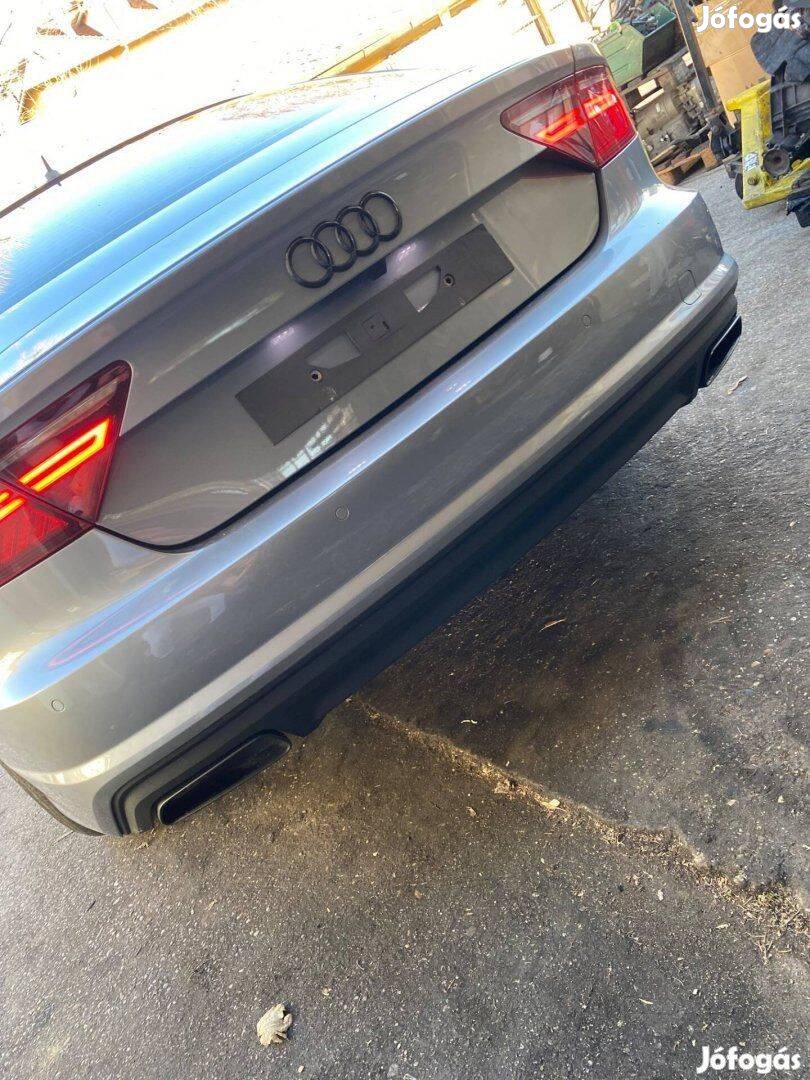 Gyári Audi A7 4G facelift hátsó lökhárító