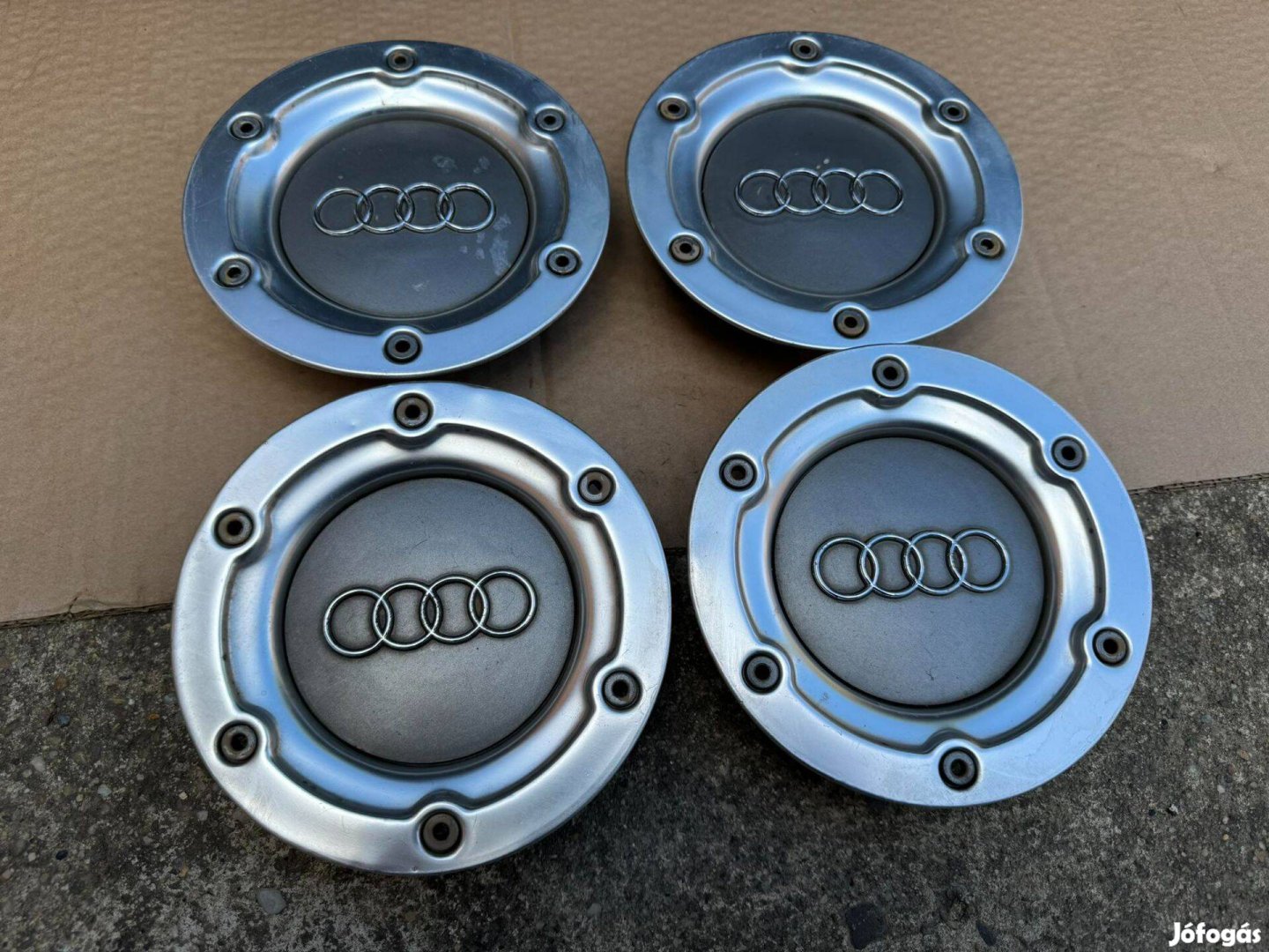 Gyári Audi Alufelni kupakok C6 C5 A6 A4 stb
