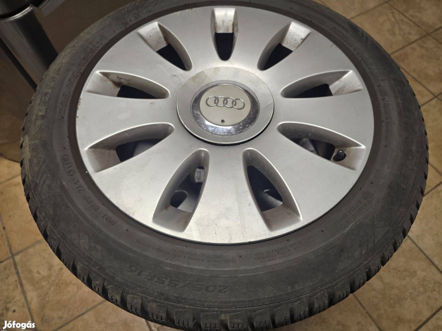 Gyari Audi alufelni garnitúra 205/55 r16 teli gumikkal