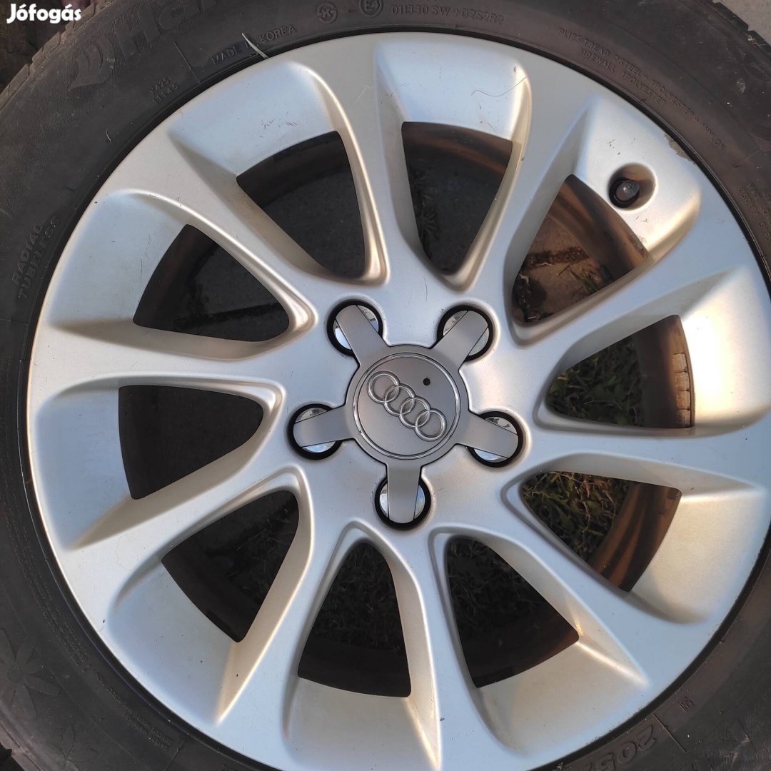 Gyári Audi alufelni garnitúra 
