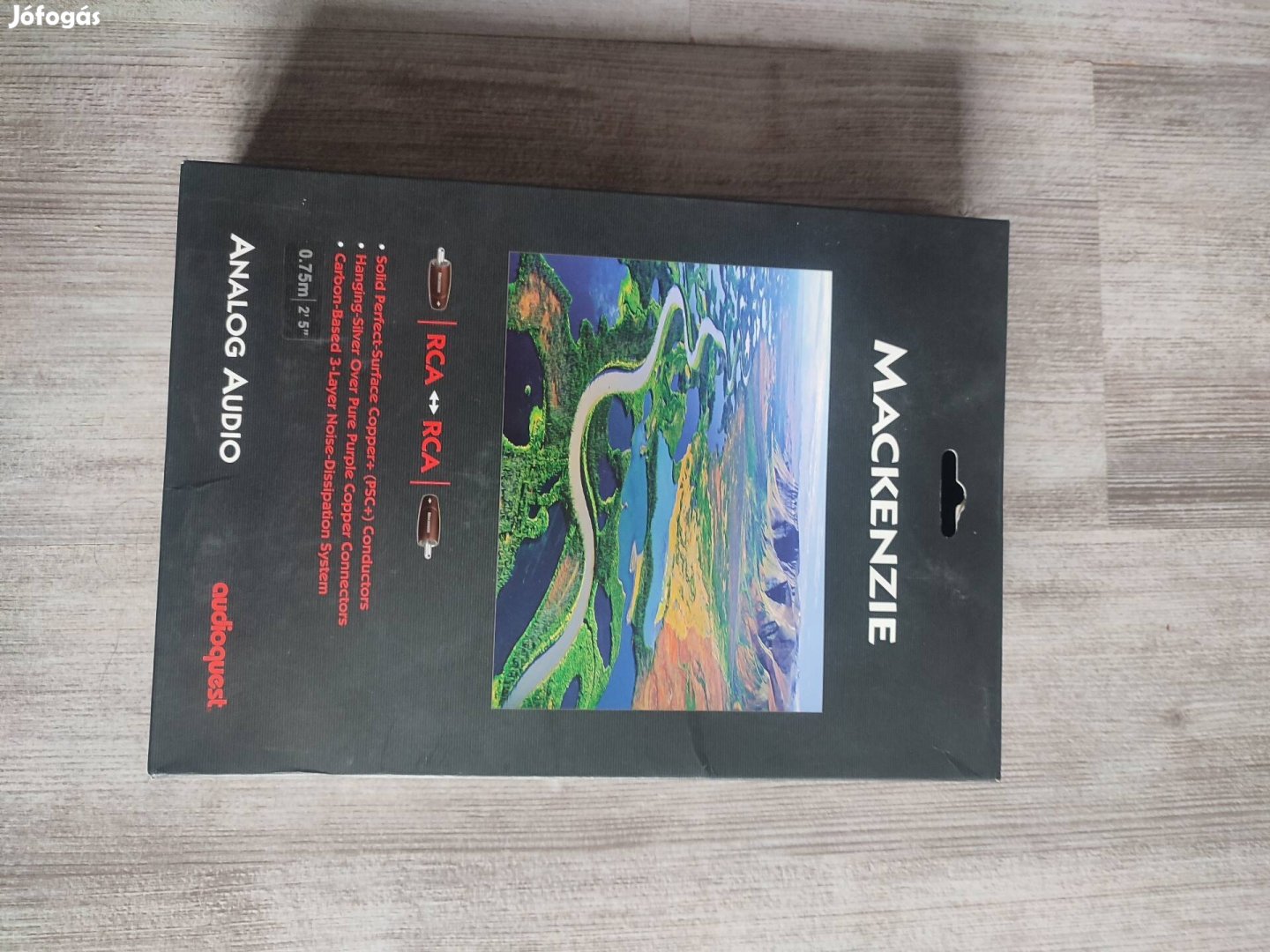 Gyári Audioquest Mackenzie 0.75 RCA összekötő kábel