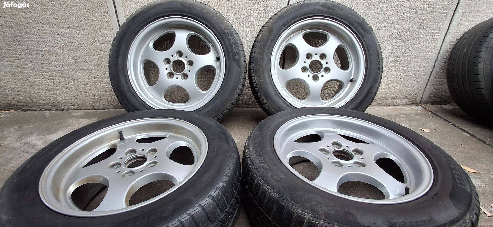 Gyári BMW 17" alufelni 5x120 Pirelli 235/55 R17