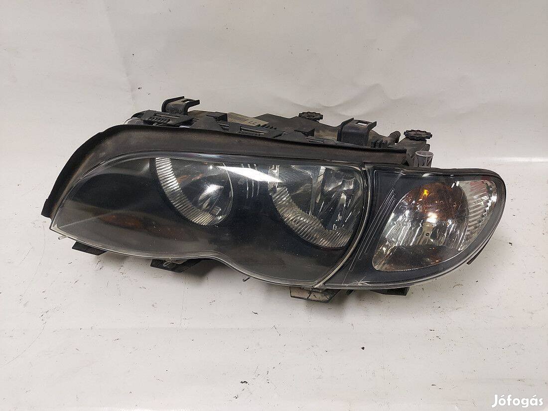Gyári BMW 3 e46 Facelift halogén bal első fényszóró lámpa sérült