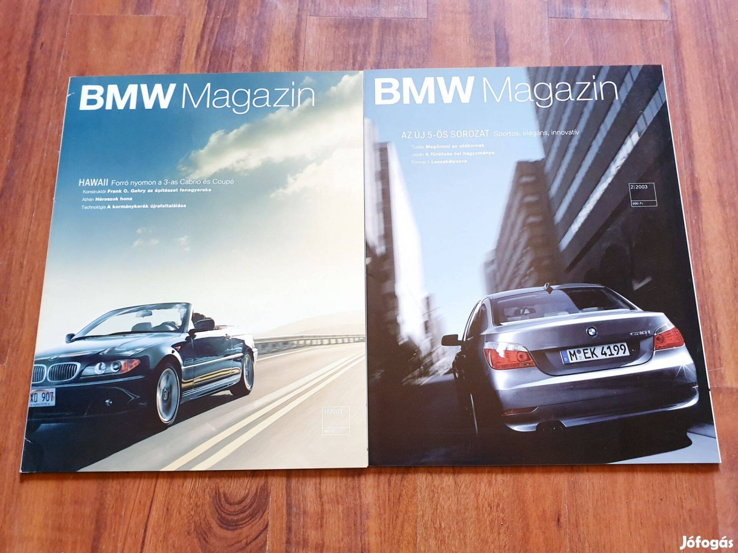 Gyári BMW Magazin 2003 / 1. 2. SZÁM Magyar Nyelv