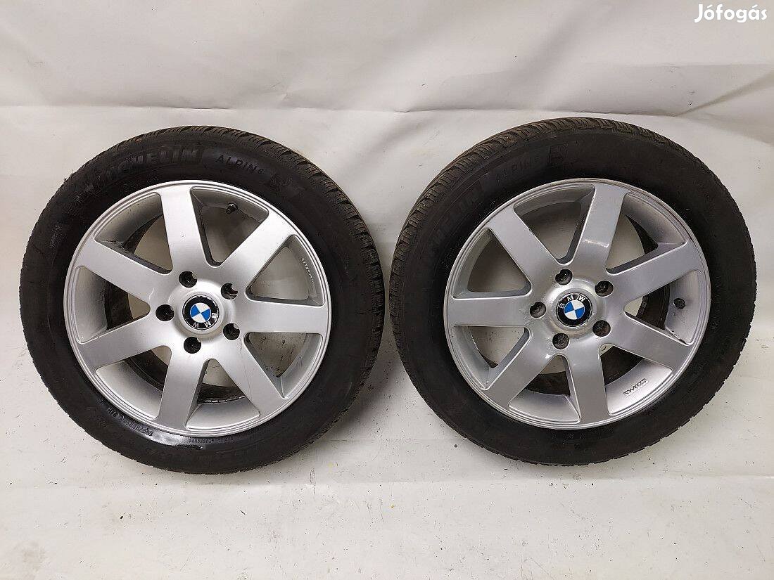 Gyári BMW felni alufelni téligumi 205 55 R16 205/55 ET45 2db