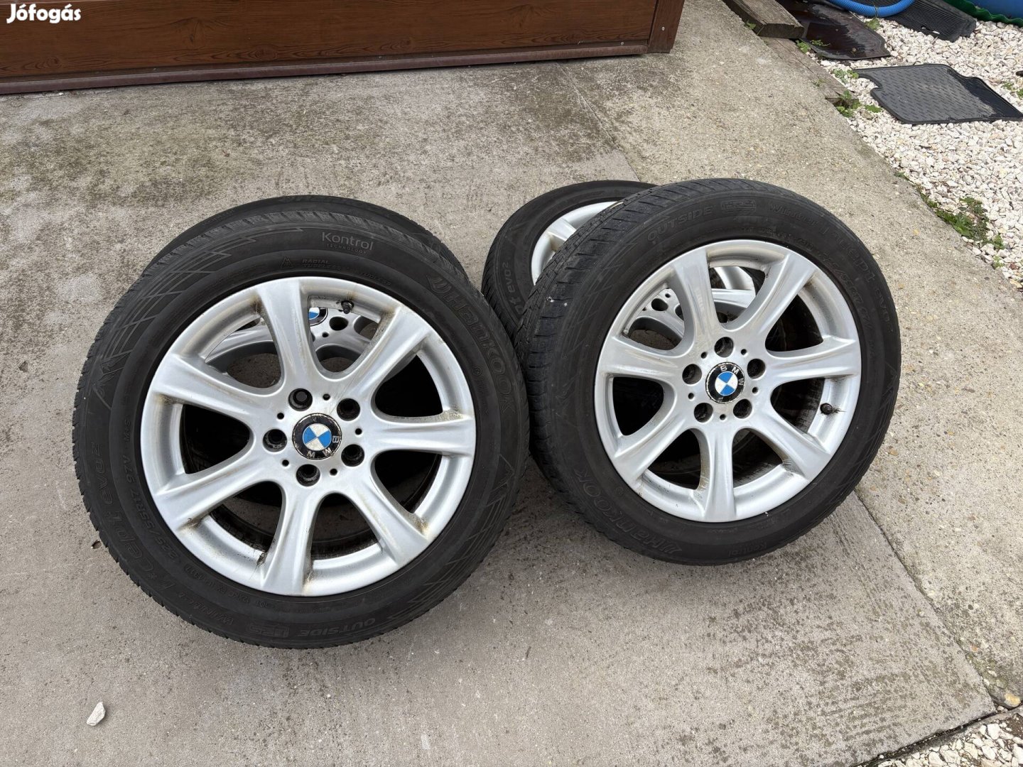 Gyári BMW style 394 alufelni szett, 5x120 17" Gran truismo