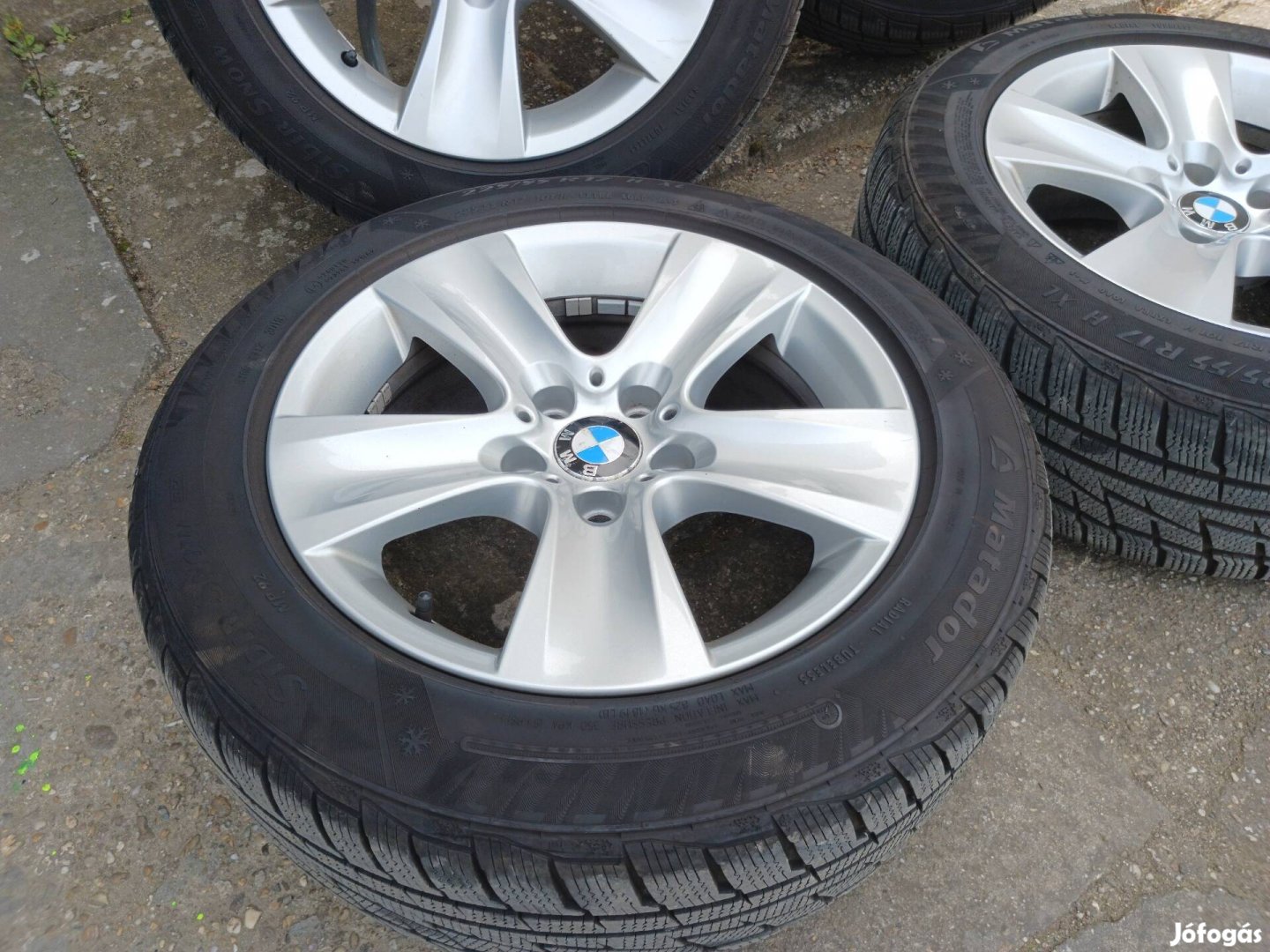 Gyári Bmw Téli Alufelni Szett 225/55 r17