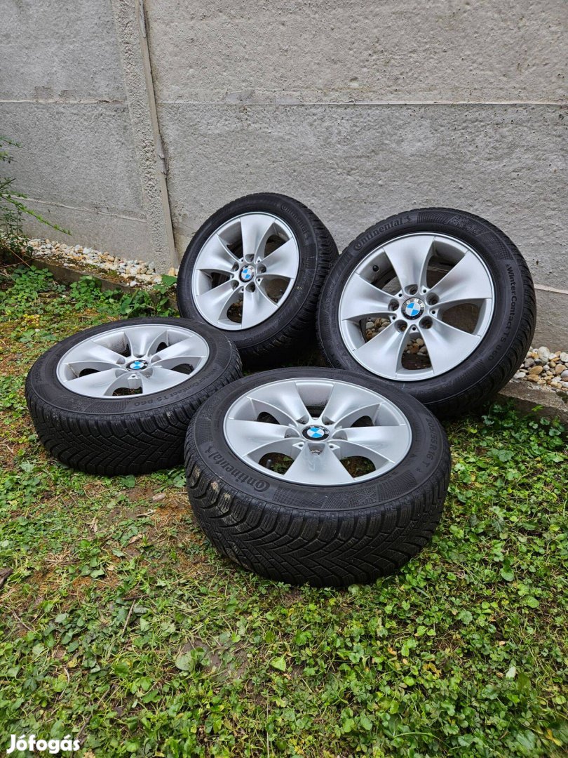 Gyári Bmw alufelni szett téli gumival (5x120 R16)