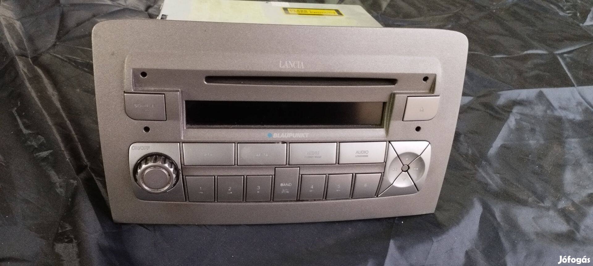 Gyári CD-rádió (Blaupunkt) Lancia Musa-ba