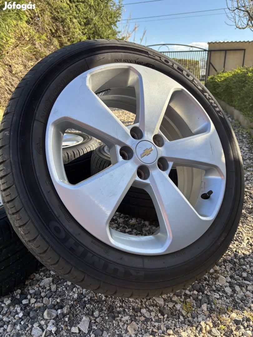 Gyari Chevrolet, opel 7x17 et42 5x105 alufelni