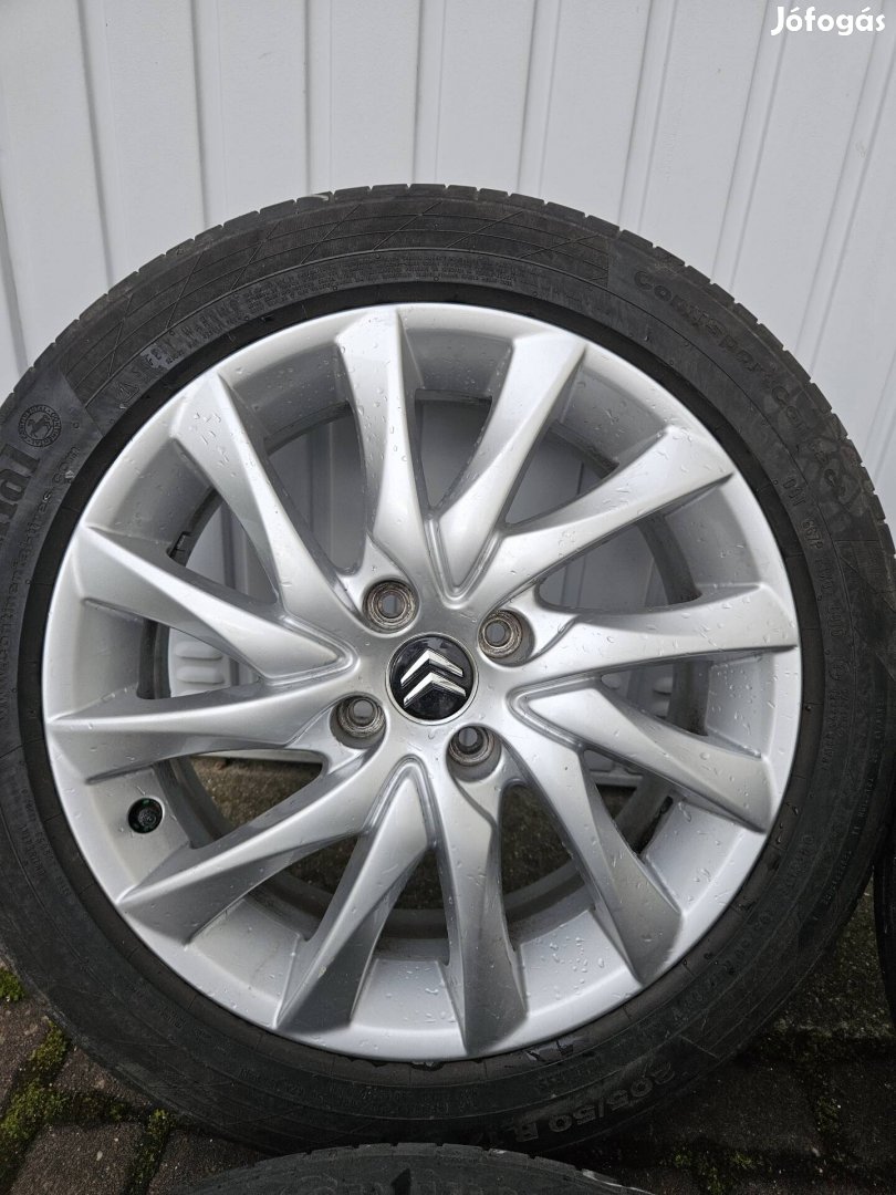 Gyári Citroën alufelni 17 coll 4x108