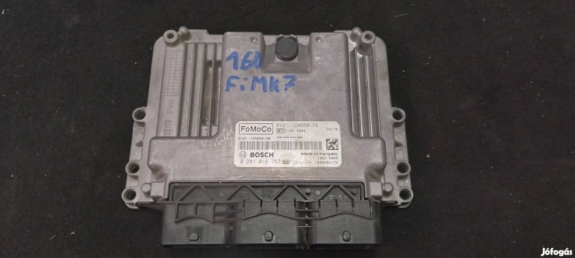 Gyári Ford Fiesta mk7 motorvezérlő elektronika computer 1.6d