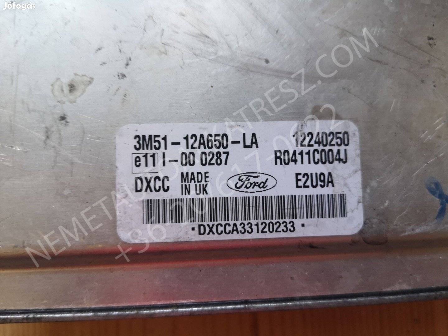 Gyári Ford Focus MK1 1.8 TDCi motorvezérlő ECU 3M51-12A650-LA