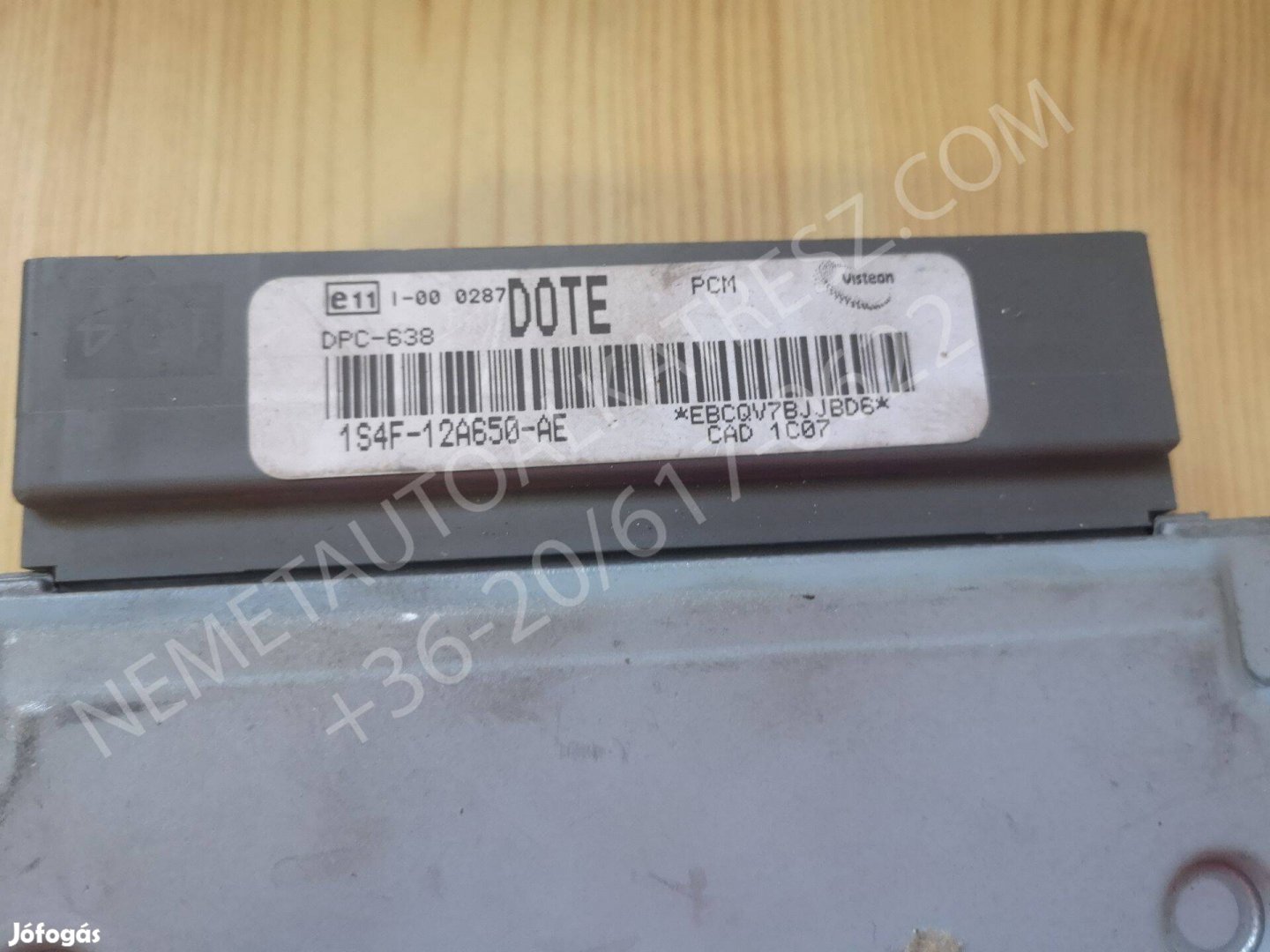 Gyári Ford Focus MK1 motorvezérlő ECU DPC-638 1S4F-12A650-AE diesel